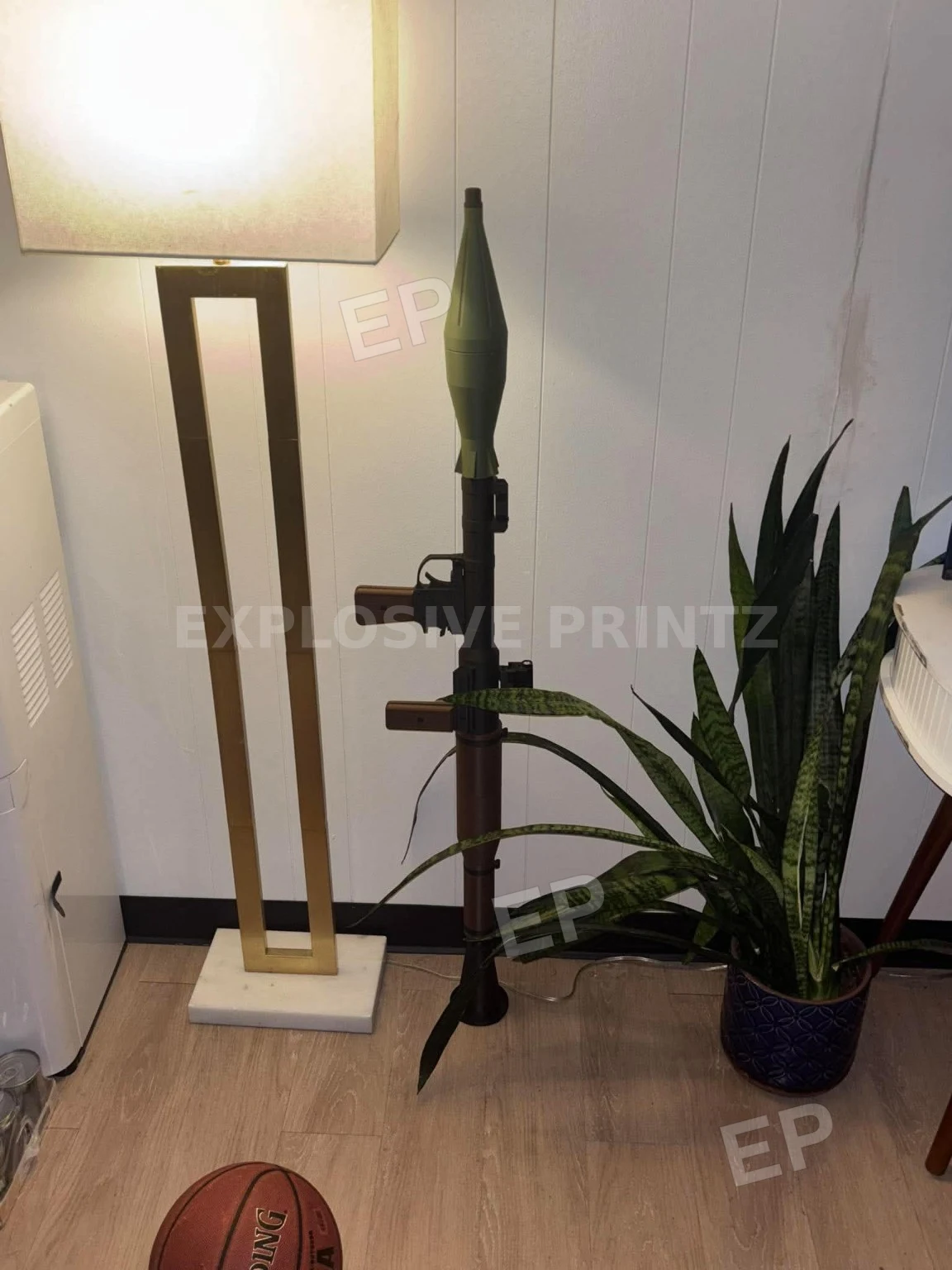RPG display in a living space
